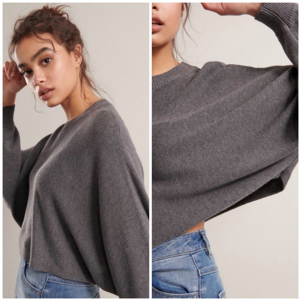 Garage grey sweater  knit blend - Picture 2 of 4